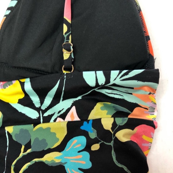 J. Crew One-Piece Plunge Swimsuit - Liberty Pavilion Floral - Picture 7 of 8